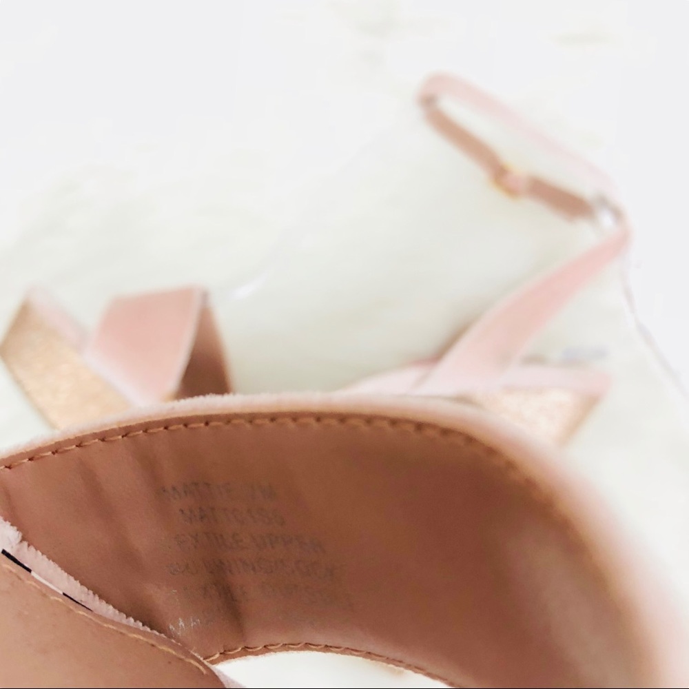 Betsey Johnson ‘Mattie’ Velvet Glitter Platforms - Picture 6 of 7